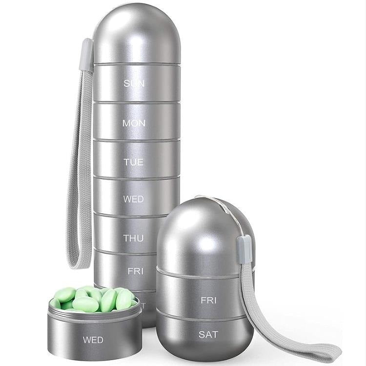 Waterproof Aluminum Alloy Medicine Capsule