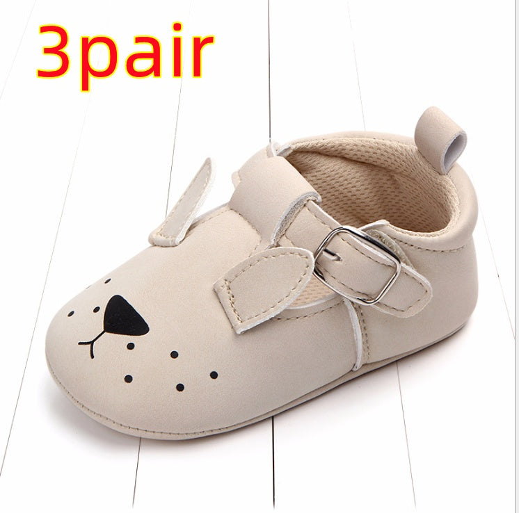 Baby Non-Slip Cartoon Shoes – Soft Sole