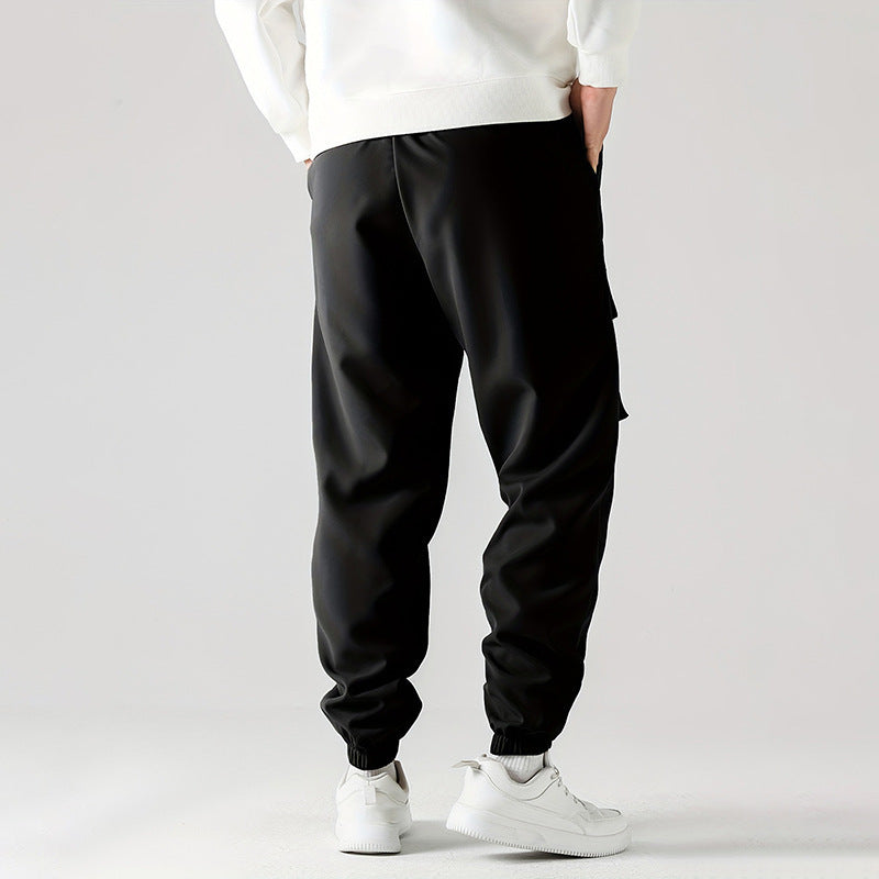 Men’s Straight-Leg Casual Overalls Pants