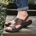 Men’s Leather Sandals Beach & Casual Wear