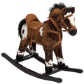 Kids Rocking Horse Toy – Plush Ride-On