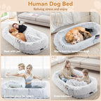 Human Dog Bed Comfort Bed for You & Your Pets