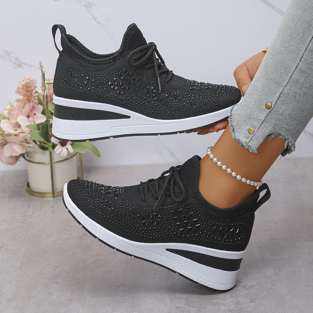 Rhinestone Sneakers for Women