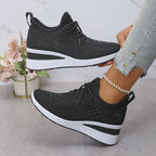 Rhinestone Sneakers for Women