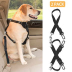 Adjustable Pet Dog Seat Belt Leash (2-Pack)