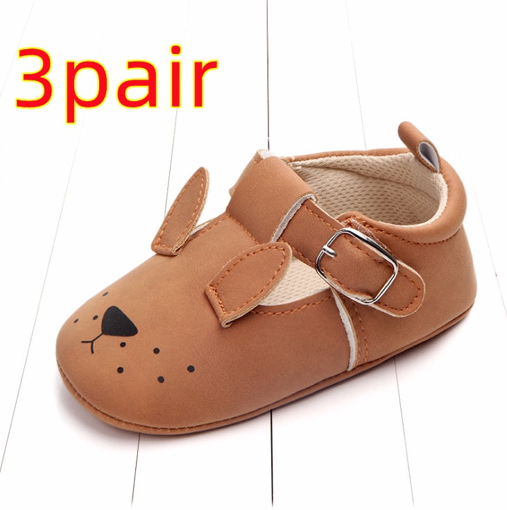 Baby Non-Slip Cartoon Shoes – Soft Sole