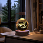 Crystal Ball Cosmic Dinosaur Night Light