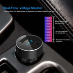 Dual USB Aluminum Alloy Car Charger