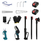 4-in-1 Cordless Electric Pruning Shear & Chainsaw