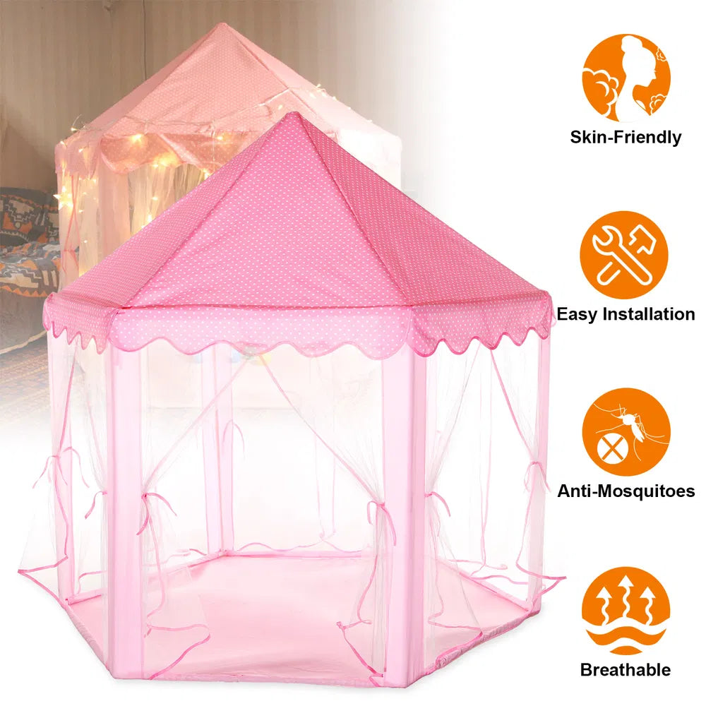 Princess Castle Play Tent – Indoor & Outdoor