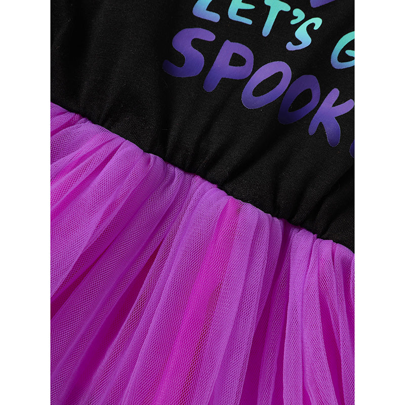 Little Girls 2-Piece Halloween Dress Set