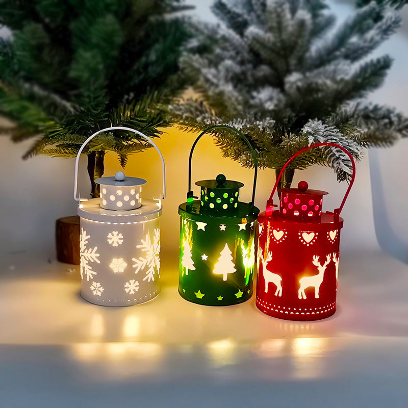 Christmas LED Candle Lantern Lights