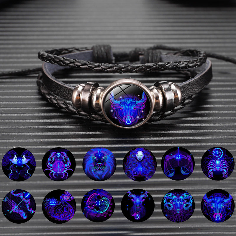 Cosmic Zodiac Constellation Bracelet