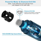 Dog Nail Grinder 2-Speed USB Rechargeable