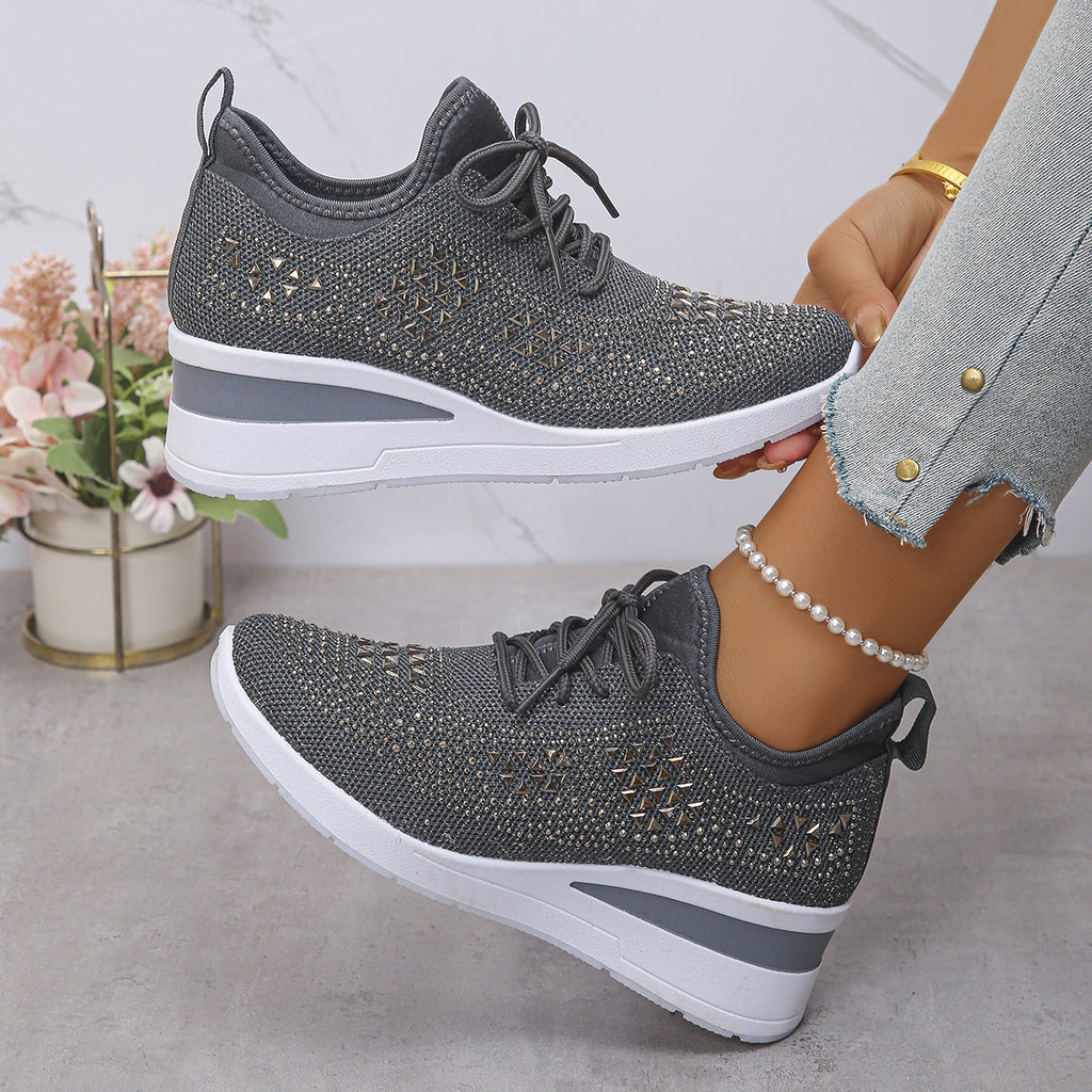 Rhinestone Sneakers for Women