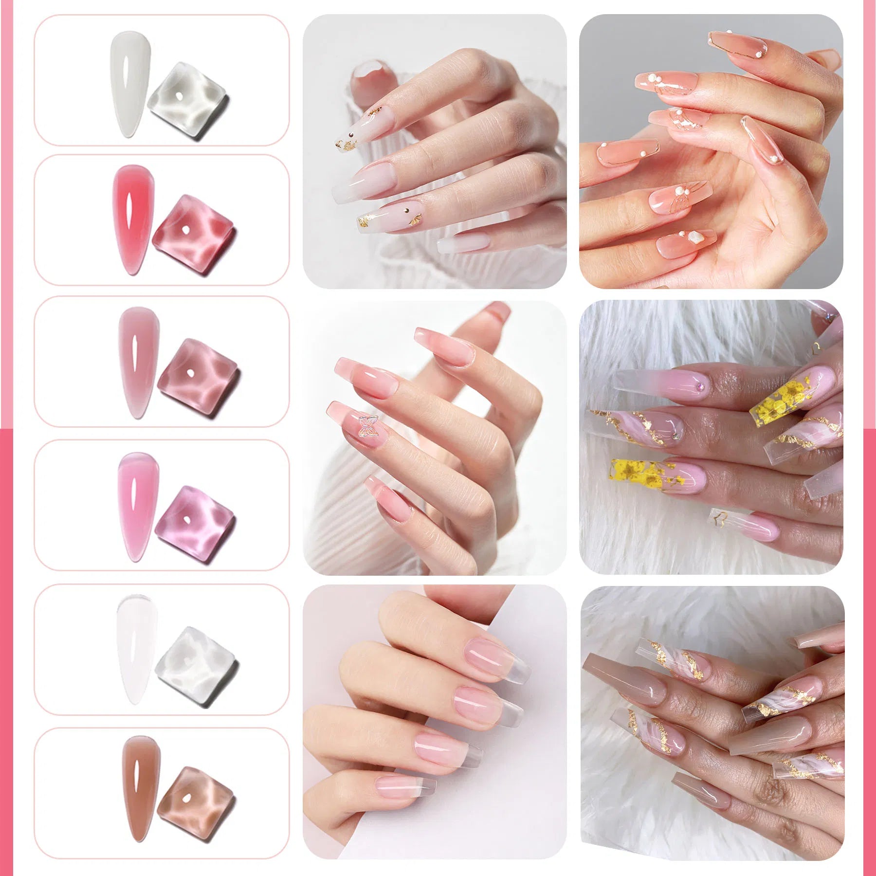 Poly Gel Nail Kit