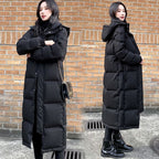 Women’s Knee-Length Cotton Jacket Coat