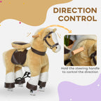 Plush Ride-On Walking Horse – Kids Riding Chair