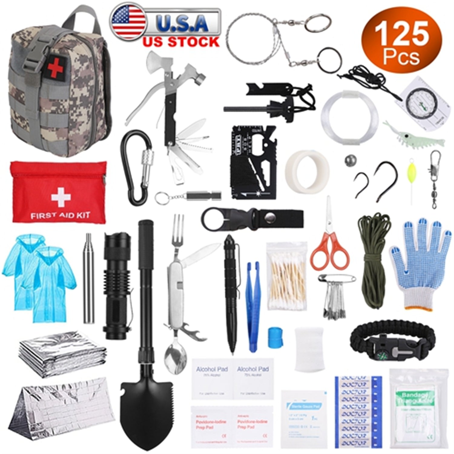 125-in-1 Professional Survival Kit