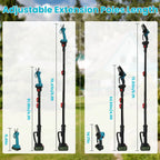4-in-1 Cordless Electric Pruning Shear & Chainsaw