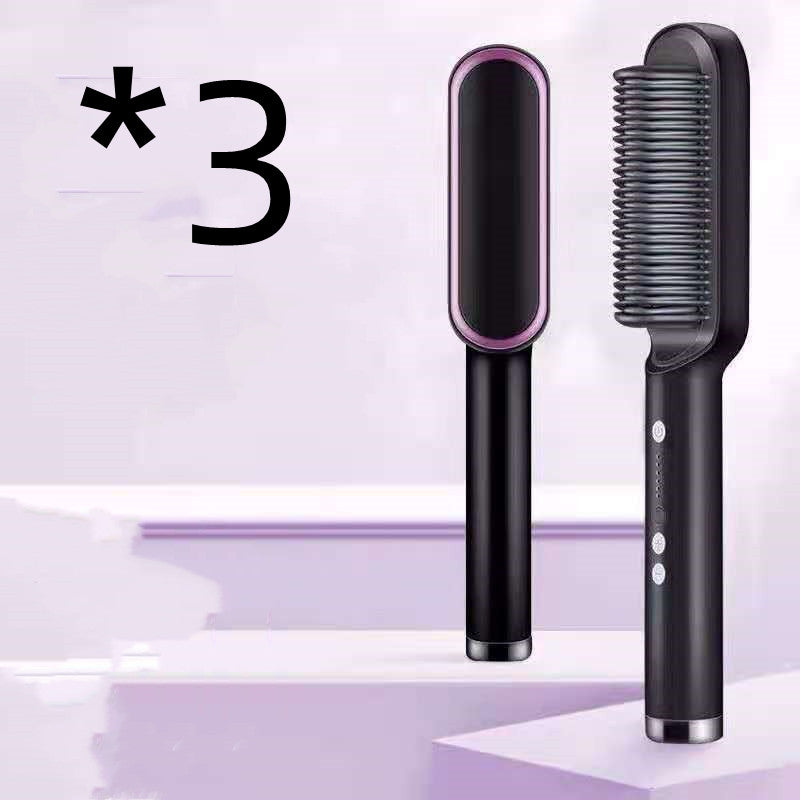 New 2-In-1 Hair Straightener Hot Comb