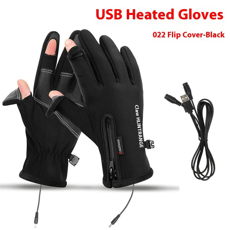 USB Heated Winter Gloves – Touchscreen