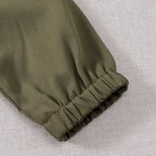 Toddler Boys Pilot Jumpsuit – Army Green Birthday