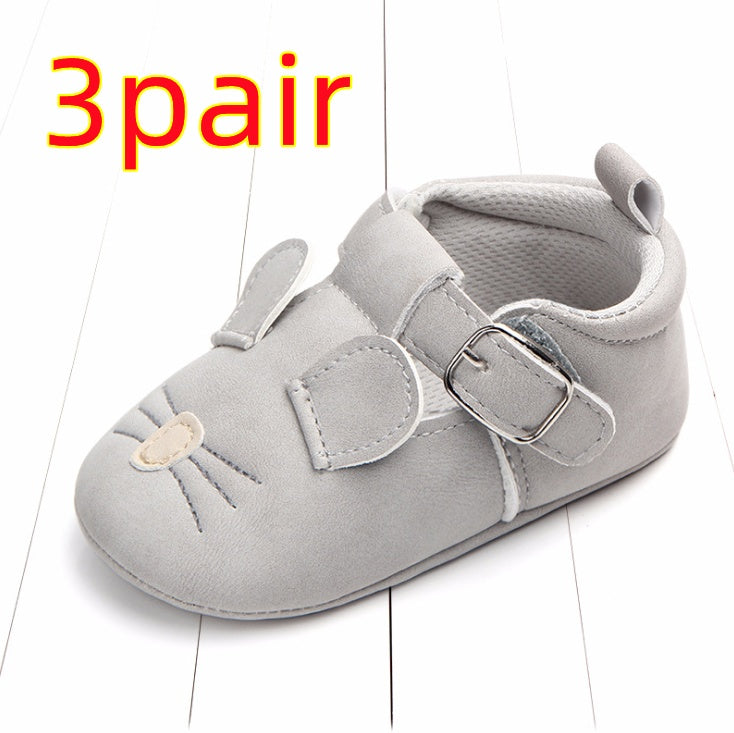 Baby Non-Slip Cartoon Shoes – Soft Sole