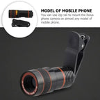 Mobile Phone Telephoto Lens Attachment