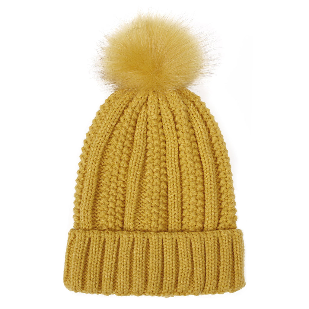 Winter Knitted Hats Fashion Stretchy Lined