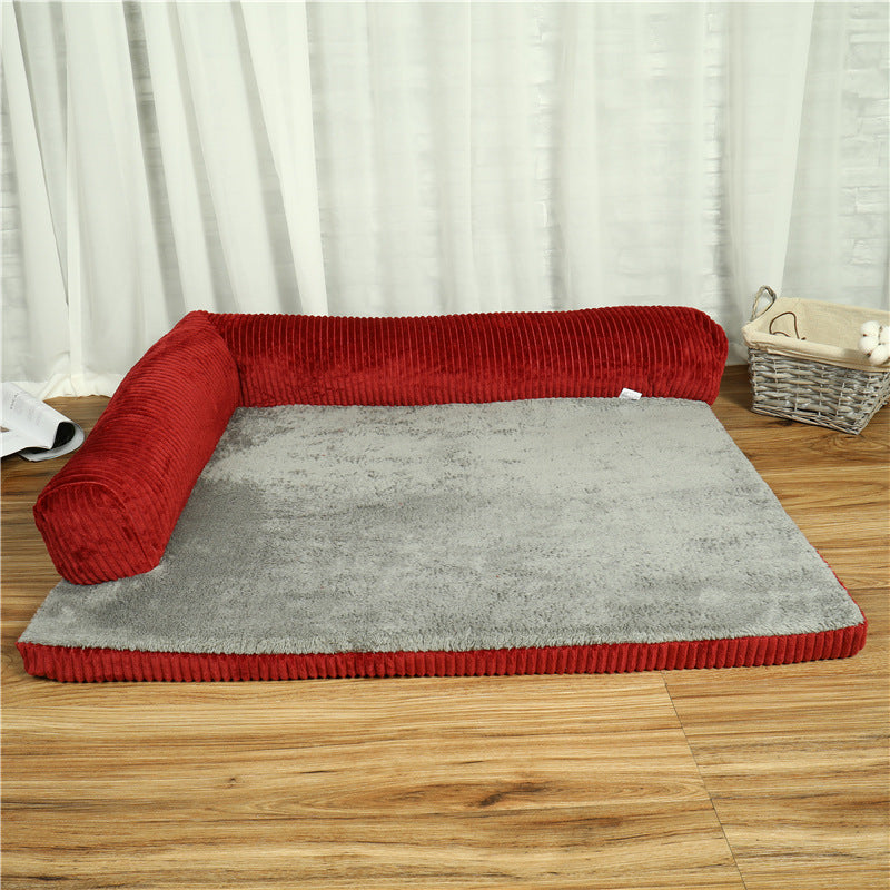Corduroy Pet Sofa Bed