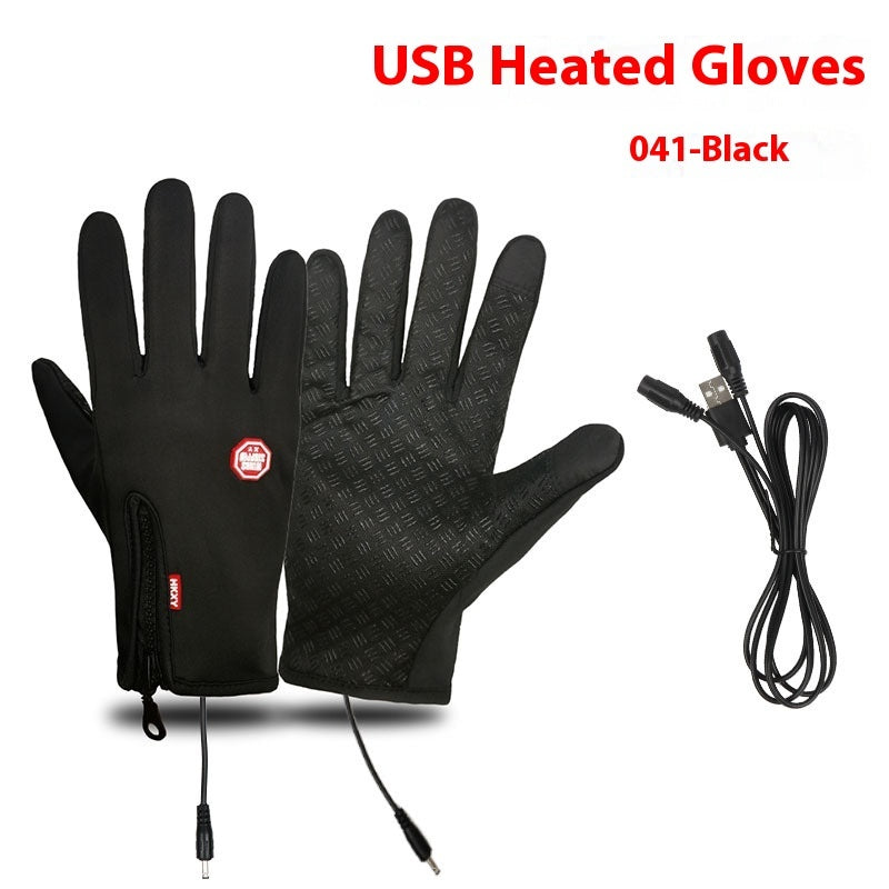 USB Heated Winter Gloves – Touchscreen