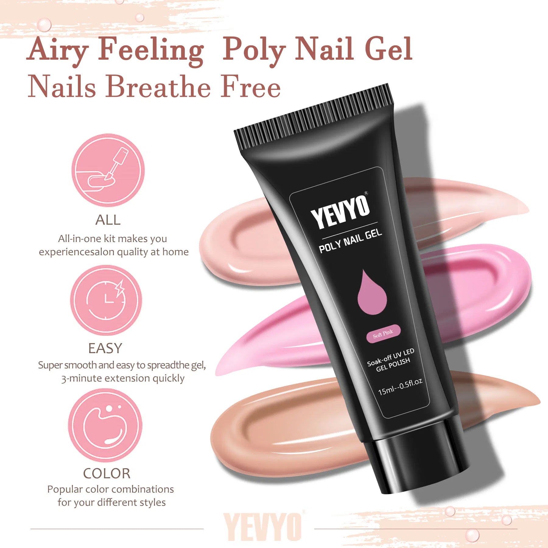 Poly Gel Nail Kit