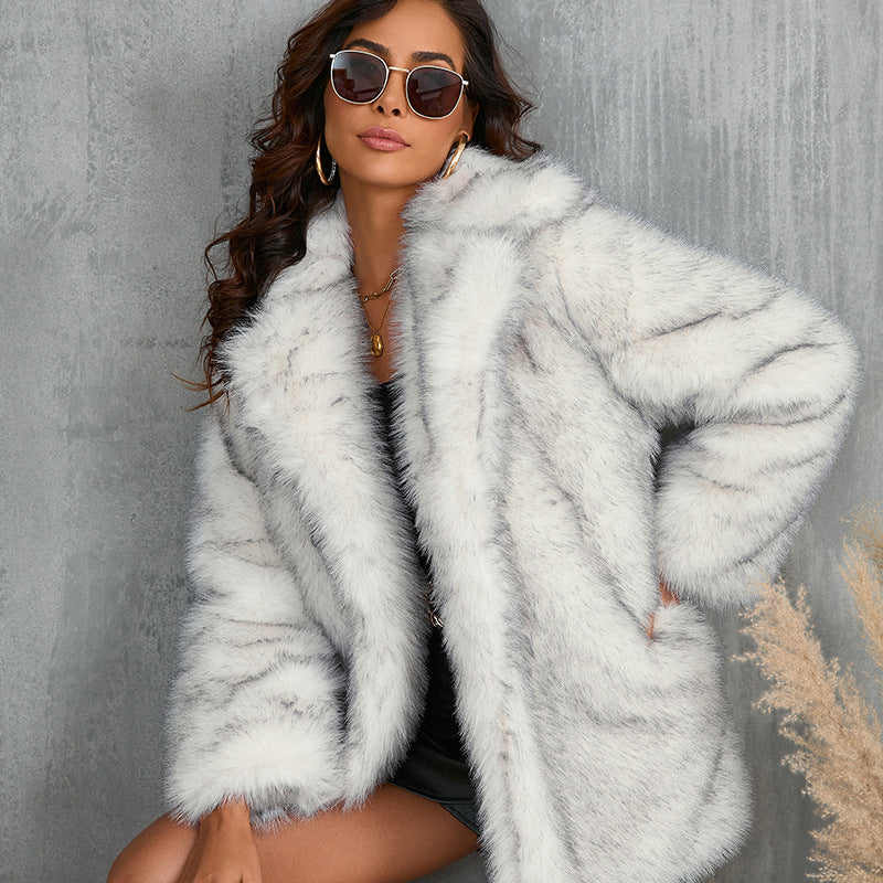 Winter Coat Women’s Faux Fur