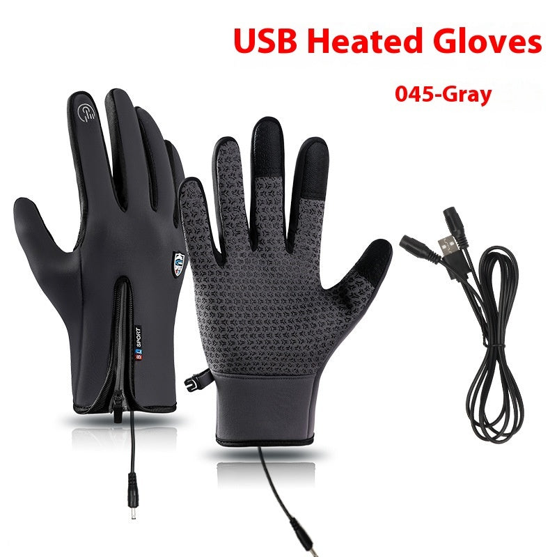 USB Heated Winter Gloves – Touchscreen