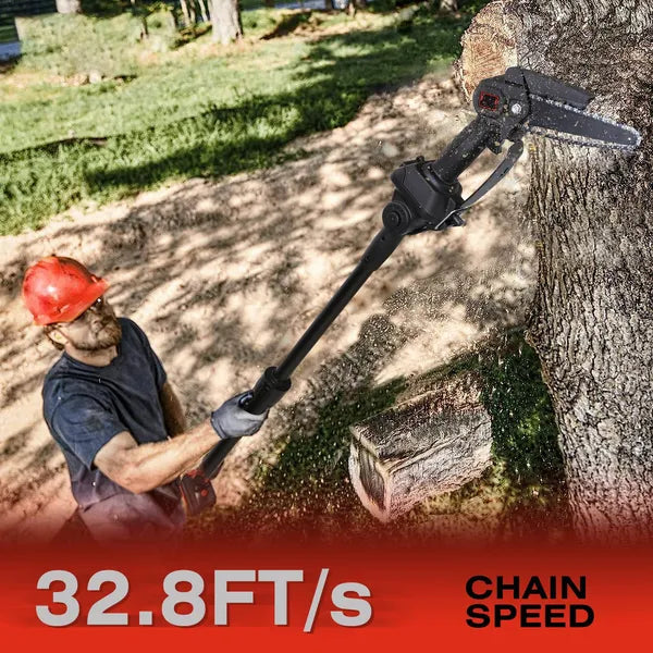 2-in-1 Cordless Pole Saw & Mini Chainsaw