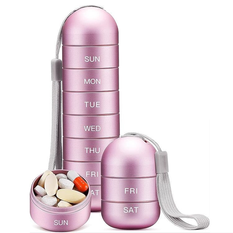 Waterproof Aluminum Alloy Medicine Capsule