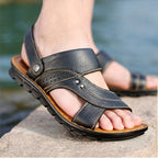 Men’s Leather Sandals Beach & Casual Wear