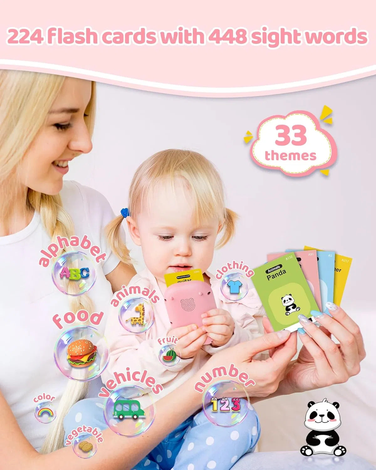 Talking Flash Cards Toddlers – 224 Sight Words