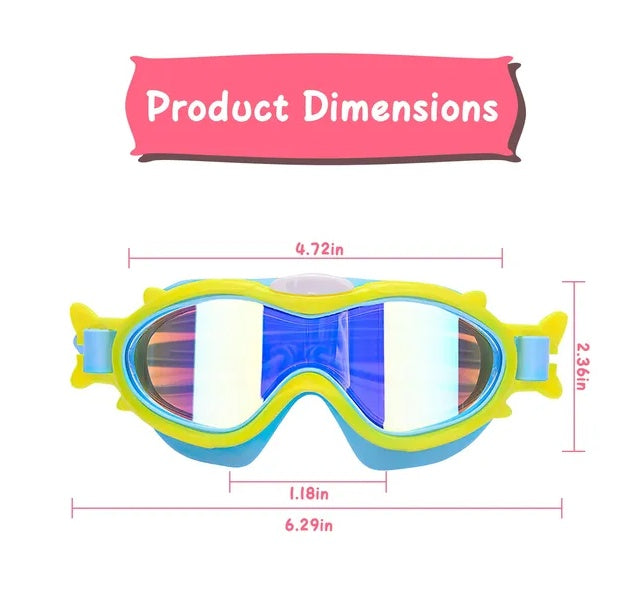 Kids Swim Goggles with Ear Plugs