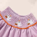 Infant Baby Girl Halloween Ghost Dress Set