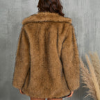 Winter Coat Women’s Faux Fur