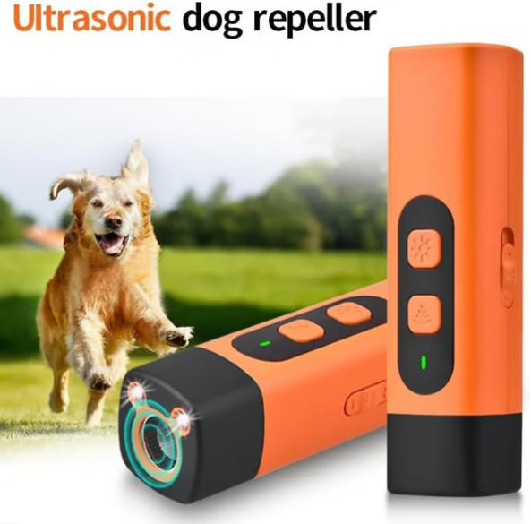 Dog Repeller Ultrasonic Training Device with LED