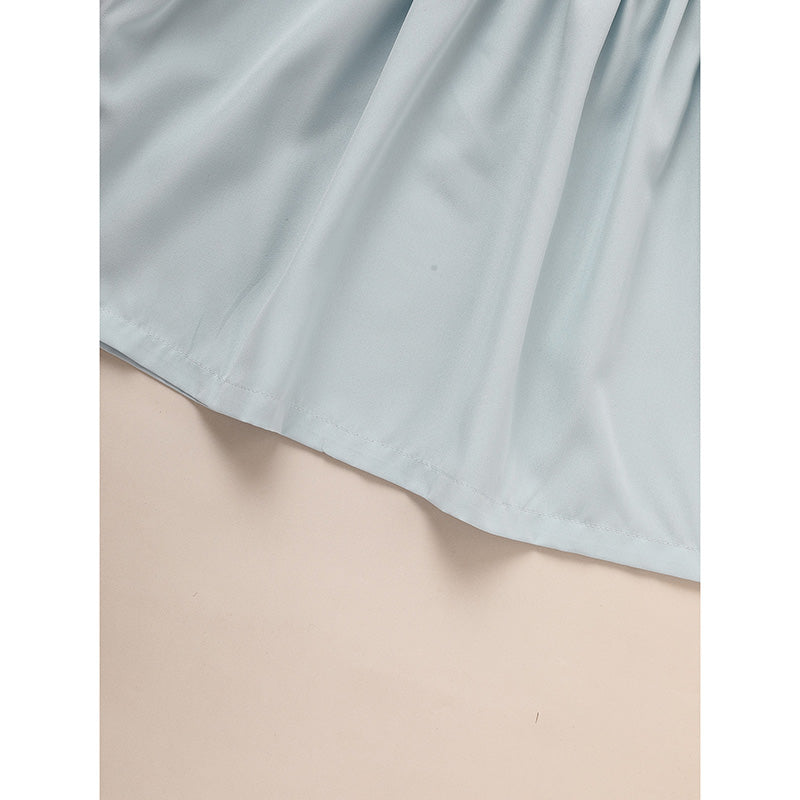 Toddler Girls Smocked Puff Sleeve Dress