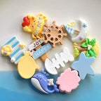 Resin Magnets Seashell, Starfish & Coastal Decor